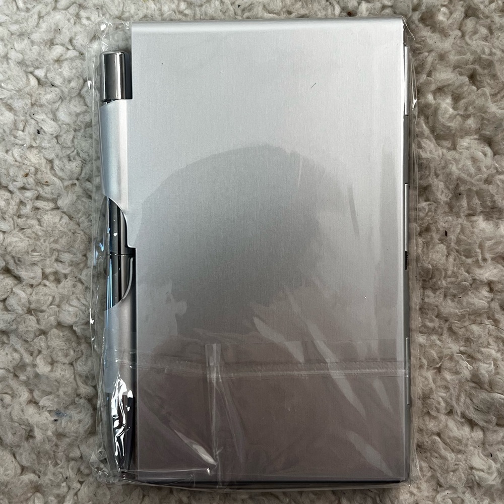 Lucy Lu Designs "Lake Michigan" Notepad w/Case & Ballpoint Pen - Picture 3 of 4